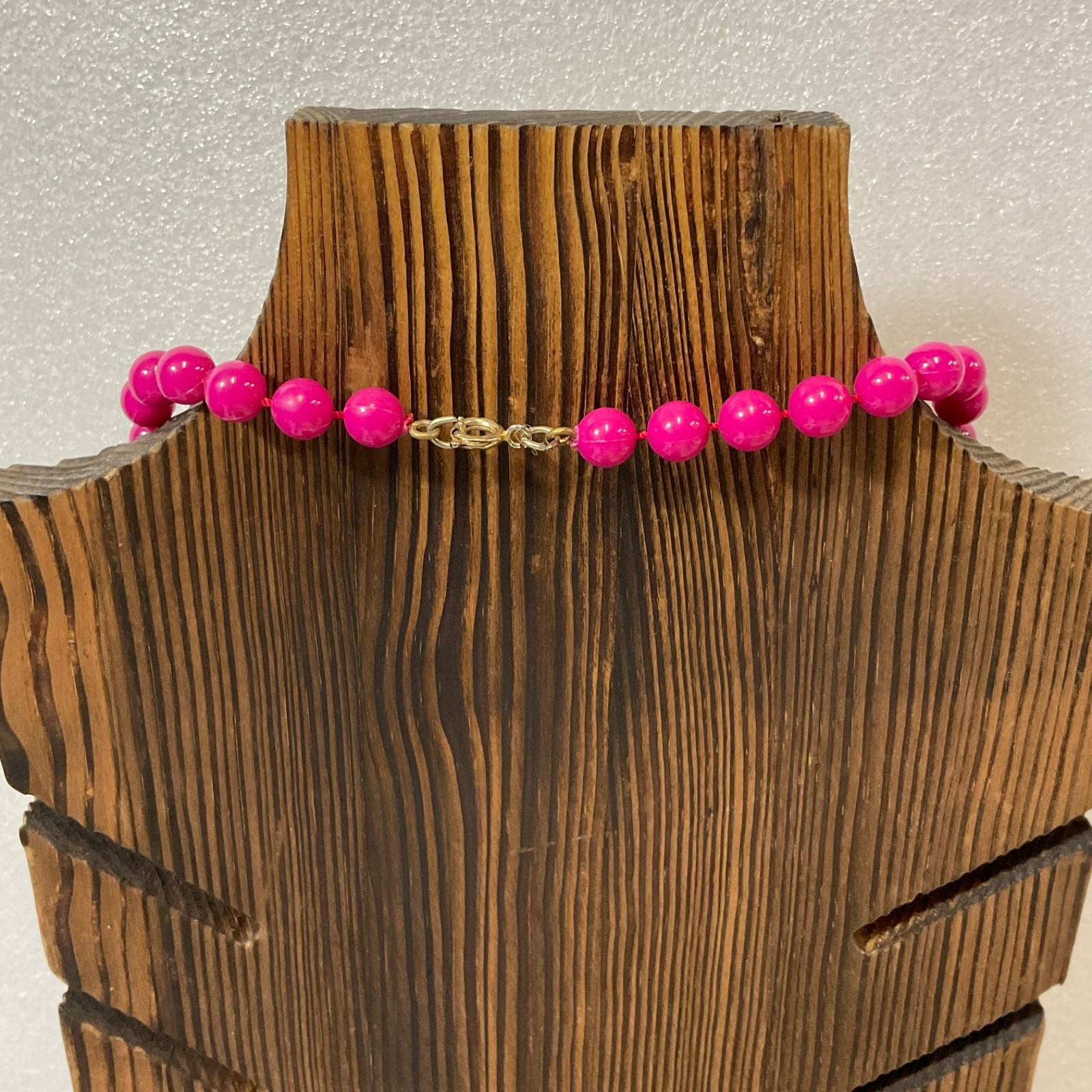 Vintage 17" Beaded Necklace Women’s Fashion Jewelry Costume Beads Gift - Image 2