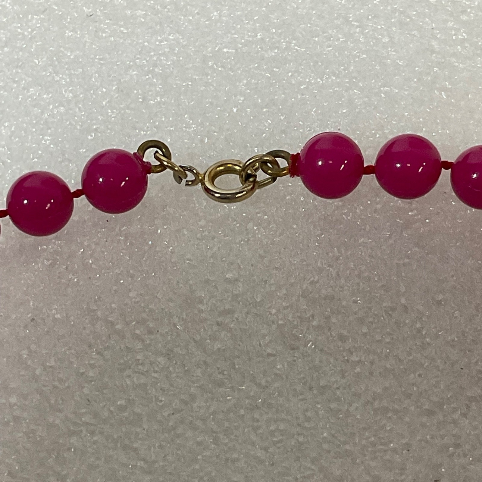 Vintage 17" Beaded Necklace Women’s Fashion Jewelry Costume Beads Gift - Image 6