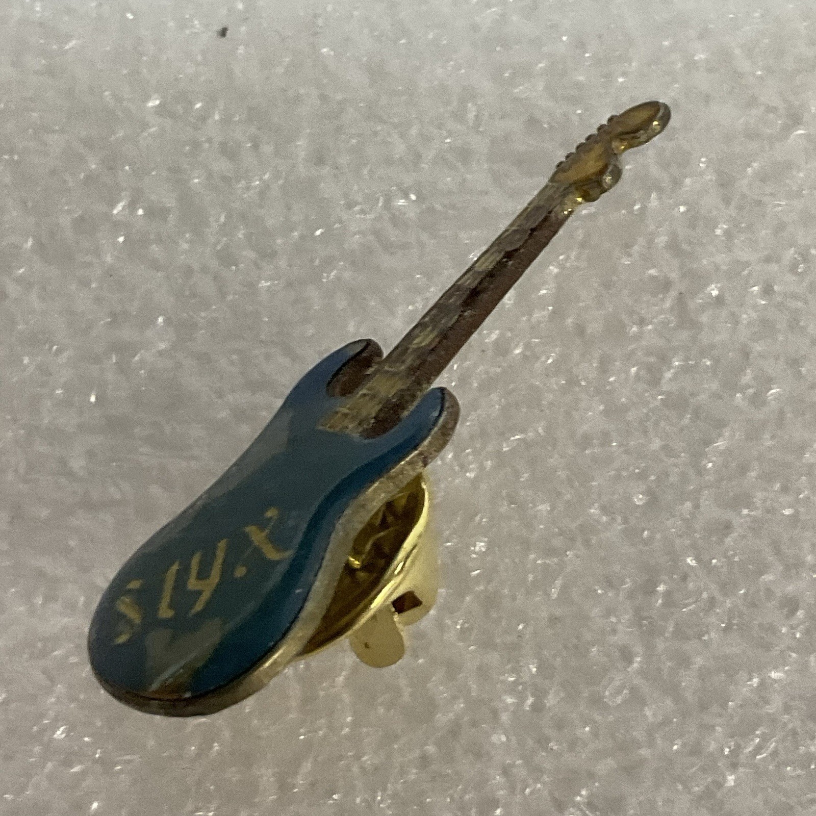 Styx Blue & Gold Metal Enamel Pin Vintage Pinback GnuCollectibles - Image 4