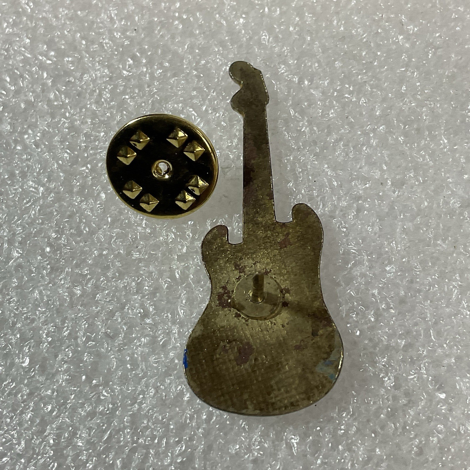 Styx Blue & Gold Metal Enamel Pin Vintage Pinback GnuCollectibles - Image 8