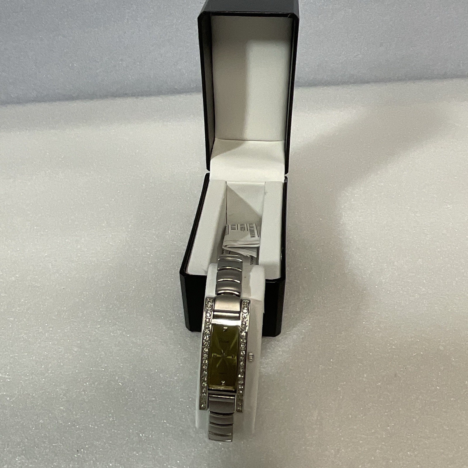 Vivian Ladies Watch Silver Tone Stretch Stainless Band GnuFashion Needs Battery - Image 11