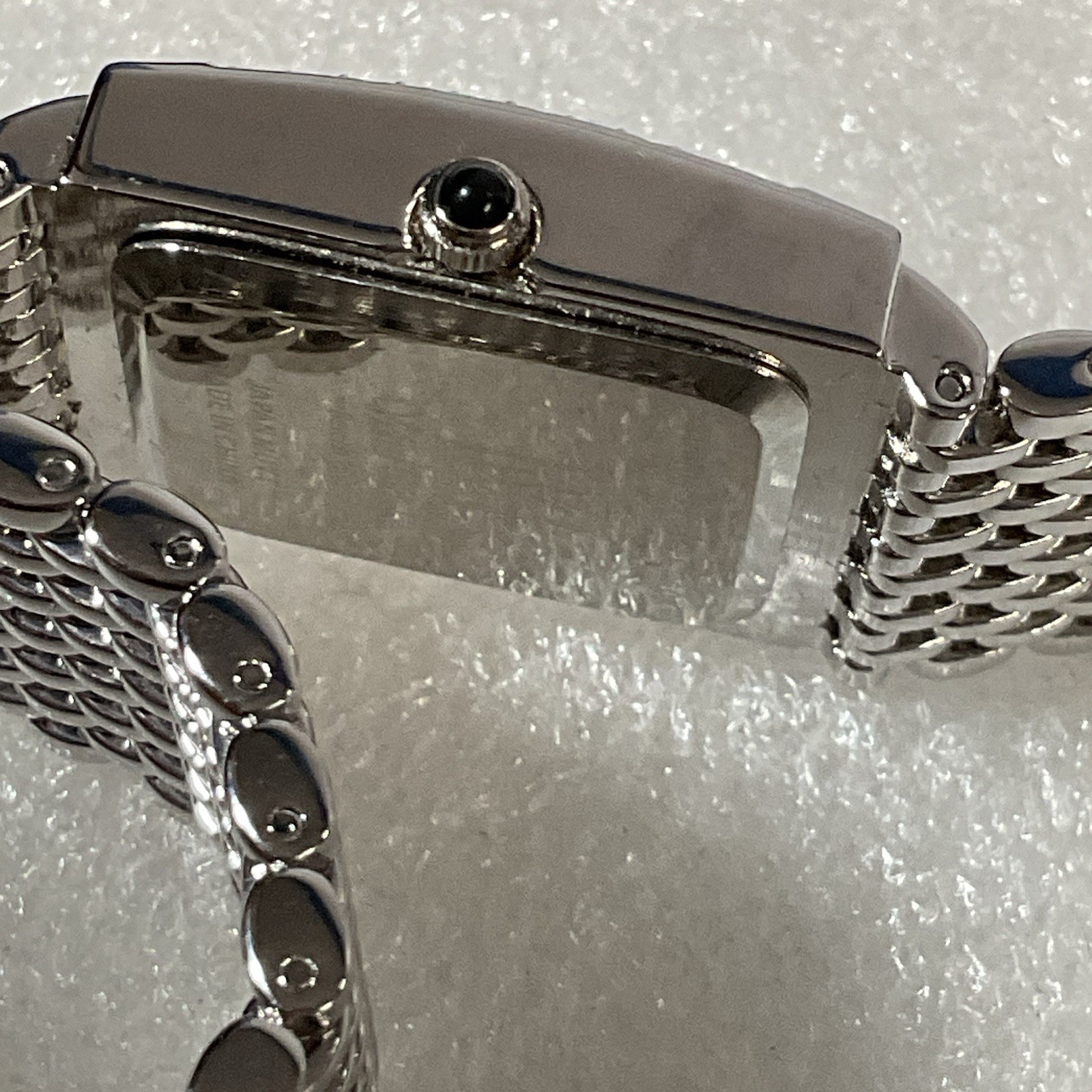 Victoria Wieck Quartz Watch Women Silver Rhinestone Japan Movt Needs Battery 7" - Image 17