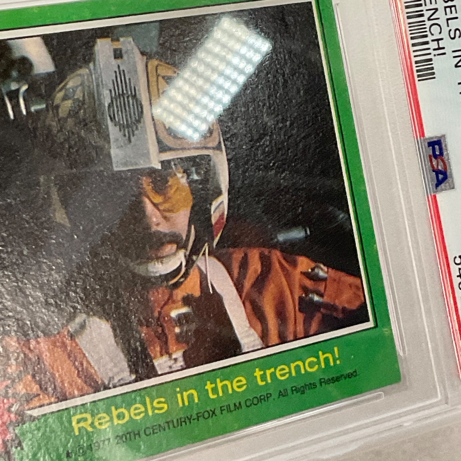 1977 Star Wars Rebels In The Trench #243 PSA 8 CERT#54997743 - Image 10