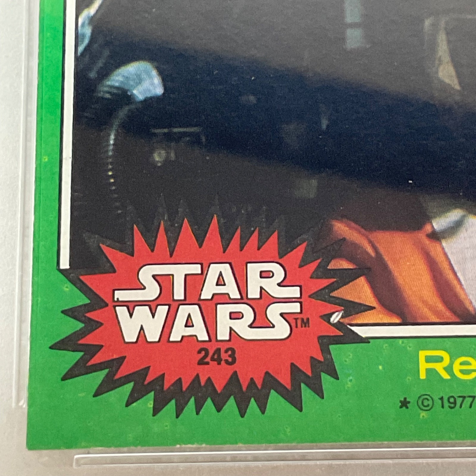 1977 Star Wars Rebels In The Trench #243 PSA 8 CERT#54997743 - Image 9