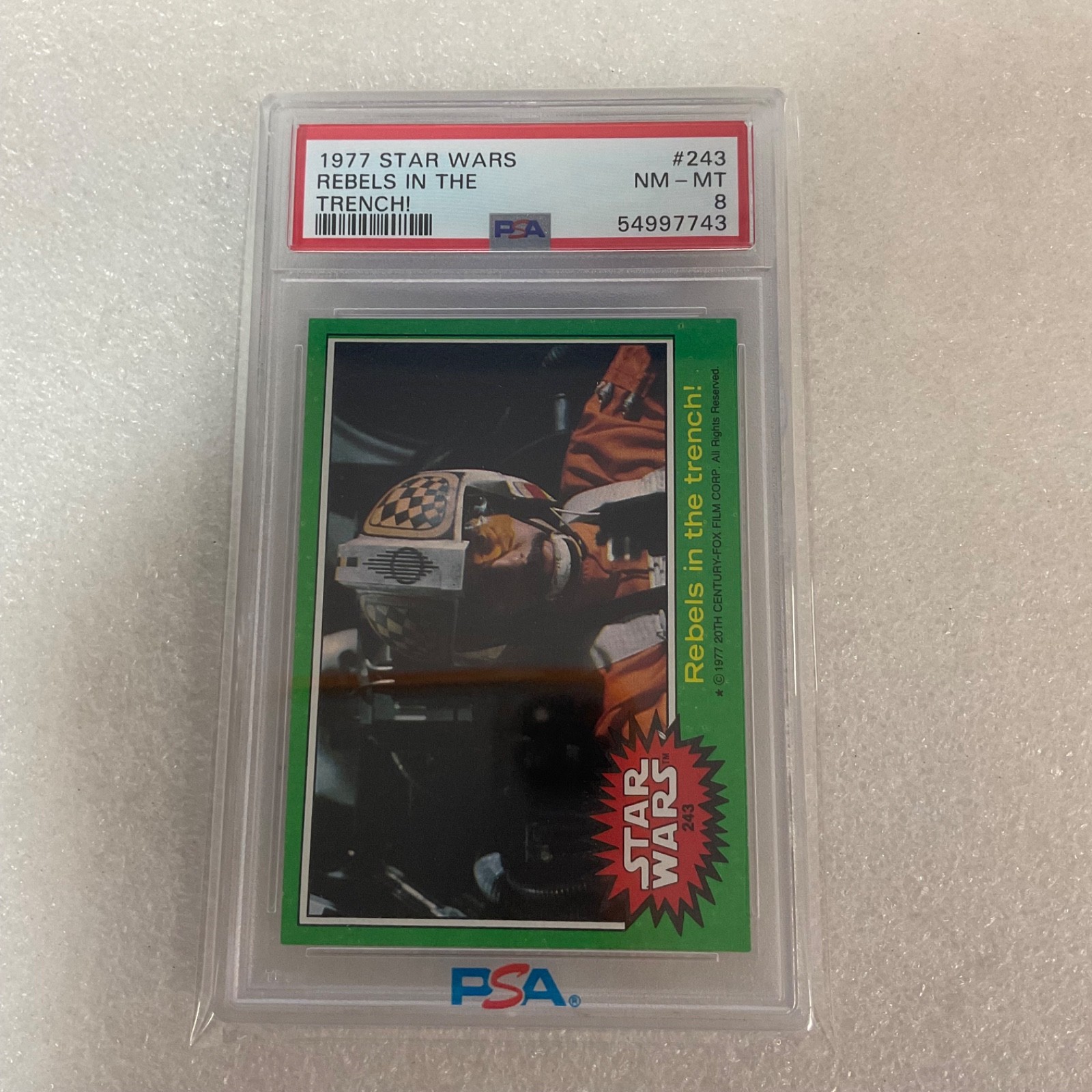 1977 Star Wars Rebels In The Trench #243 PSA 8 CERT#54997743 - Image 20