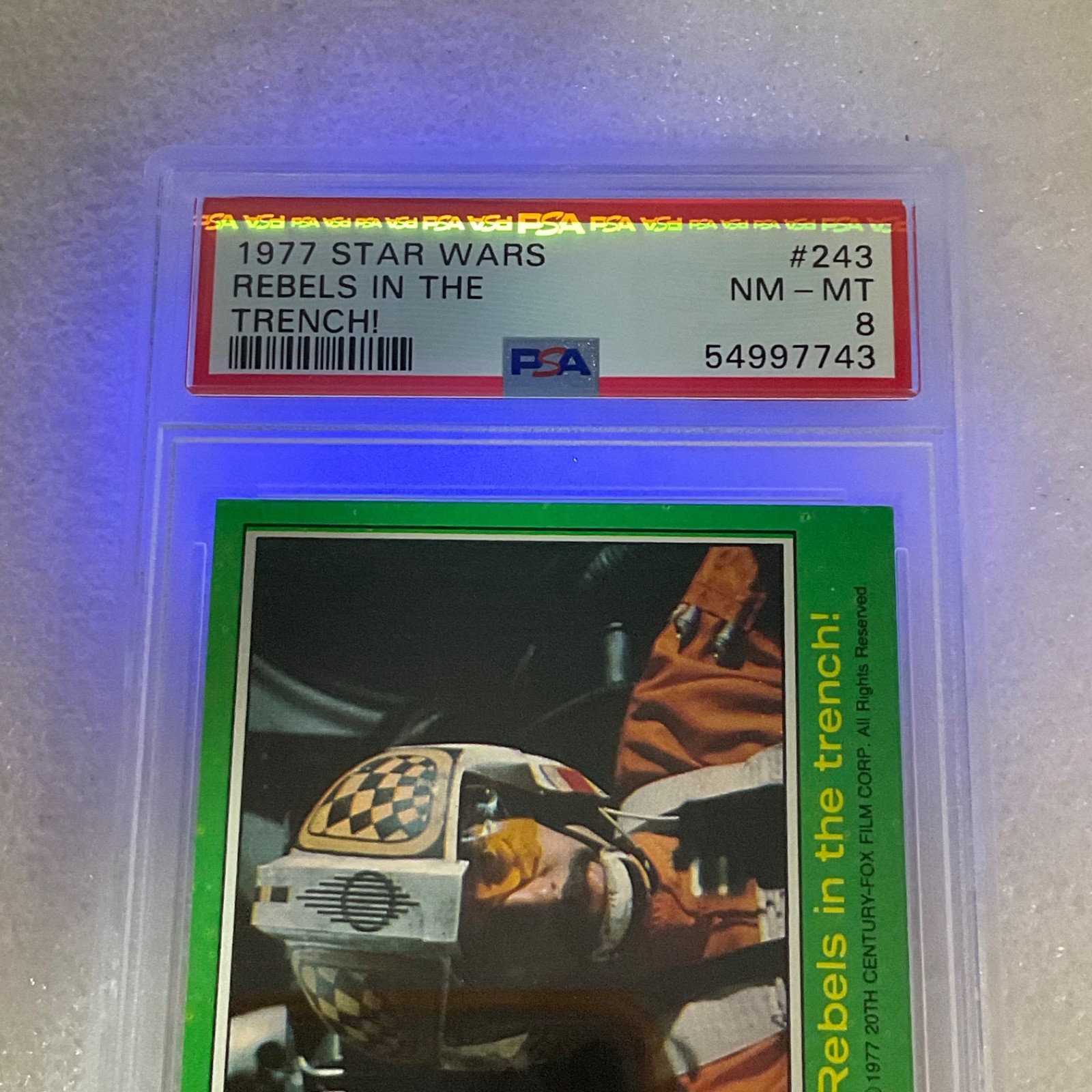 1977 Star Wars Rebels In The Trench #243 PSA 8 CERT#54997743 - Image 19
