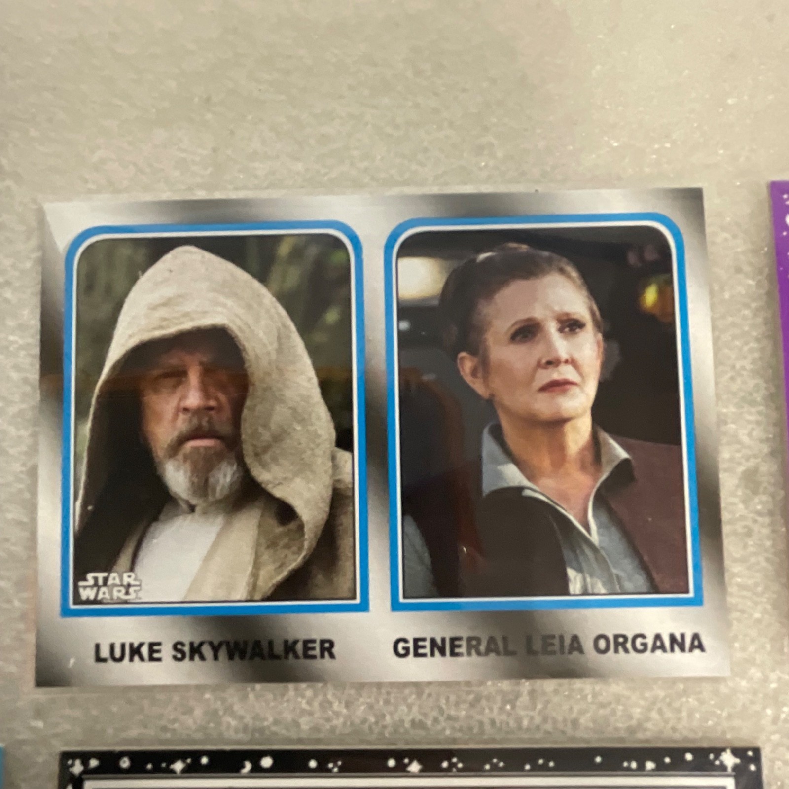 Star Wars Journey to The Last Jedi Topps 6 Card Lot 2017 - Image 4