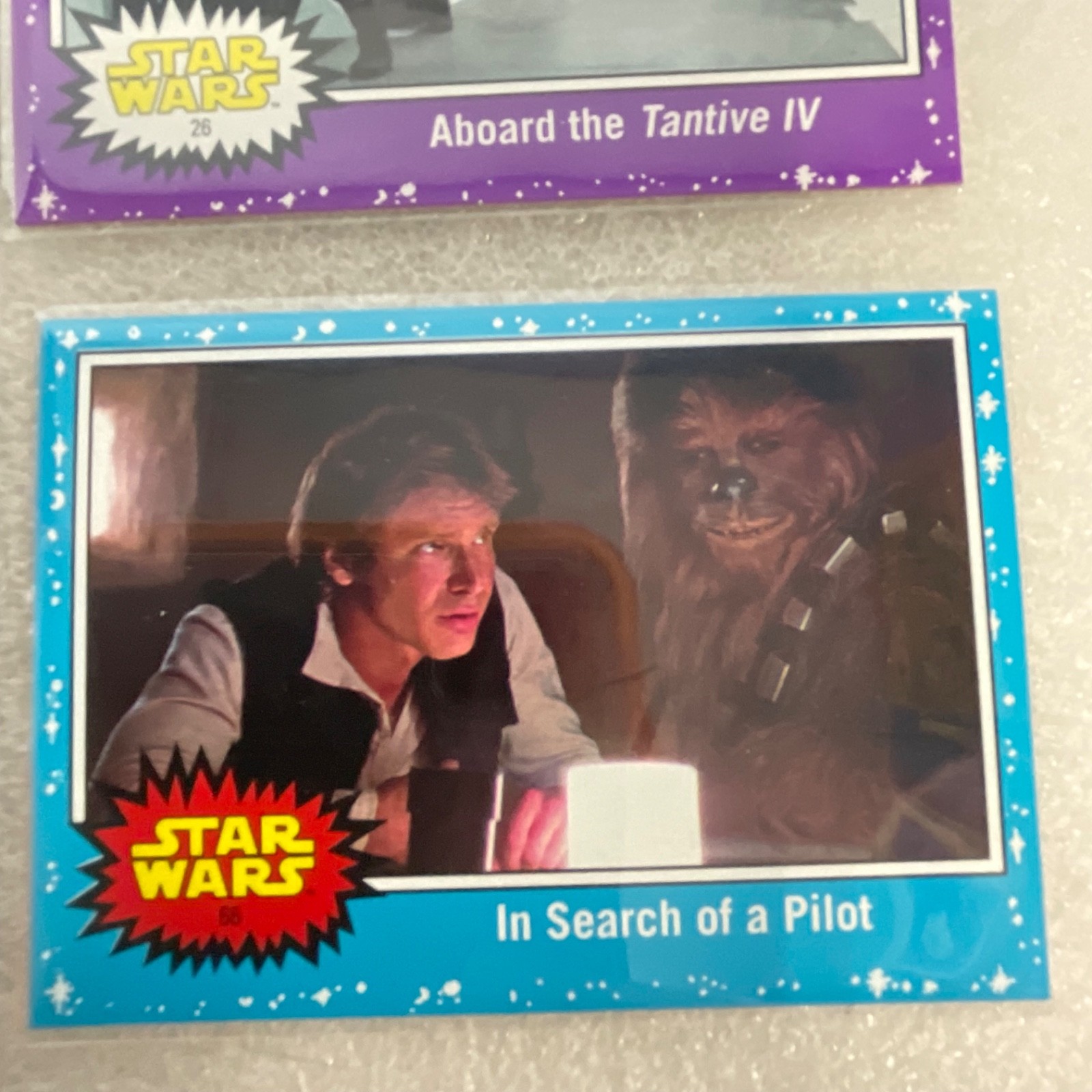 Star Wars Journey to The Last Jedi Topps 6 Card Lot 2017 - Image 5