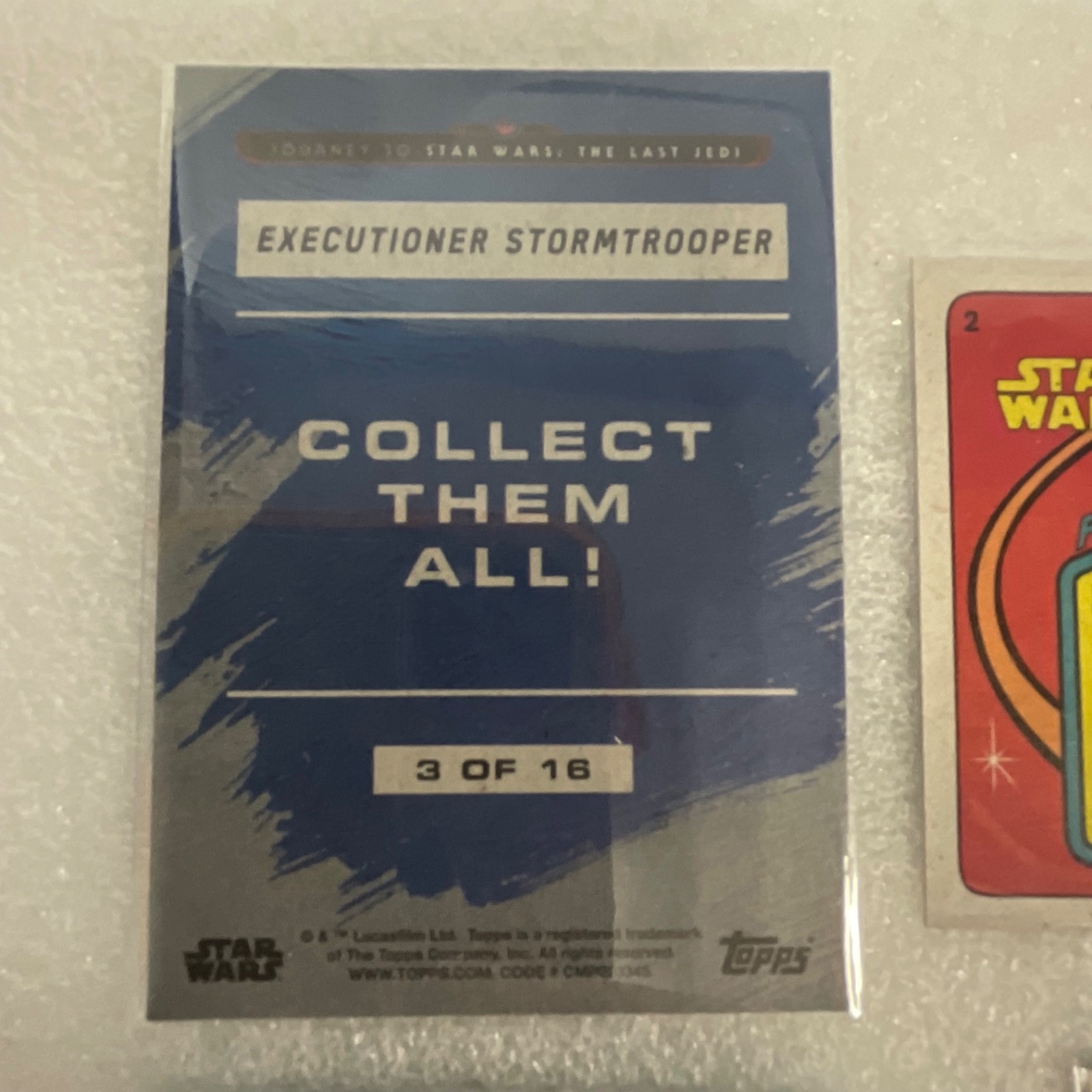 Star Wars Journey to The Last Jedi Topps 6 Card Lot 2017 - Image 9