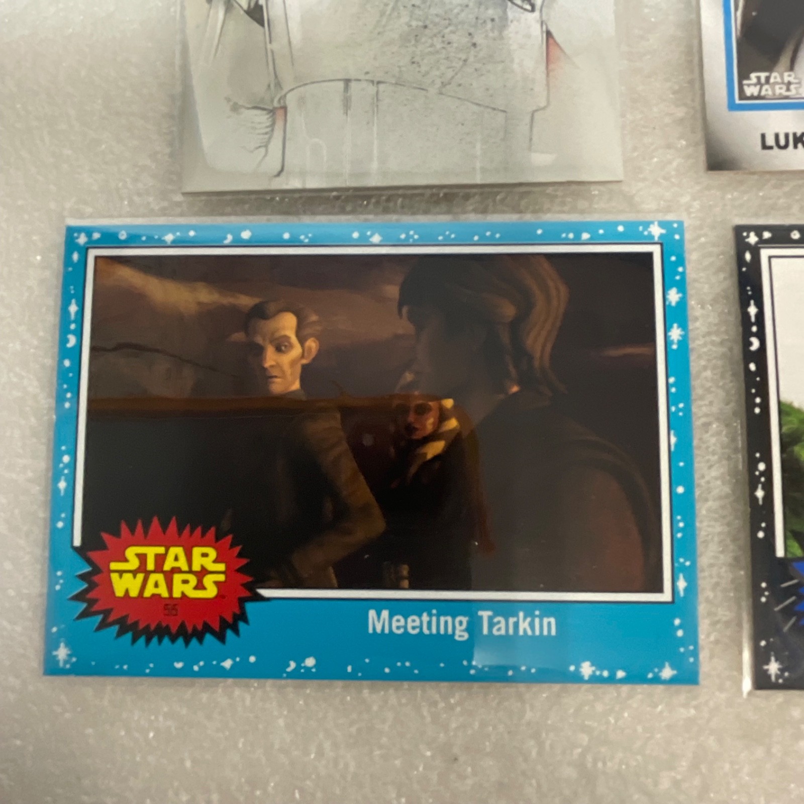 Star Wars Journey to The Last Jedi Topps 6 Card Lot 2017 - Image 8