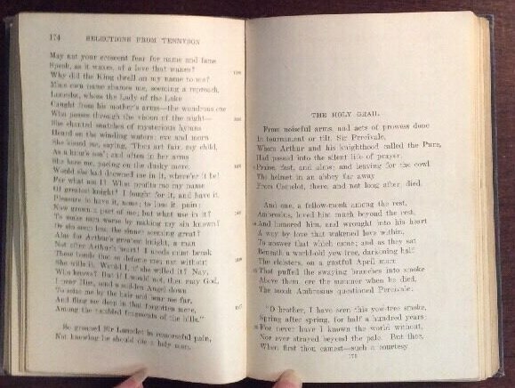 Selections From The Poems Of Tennyson 1913 Hardback PreownedBook.com - Image 10