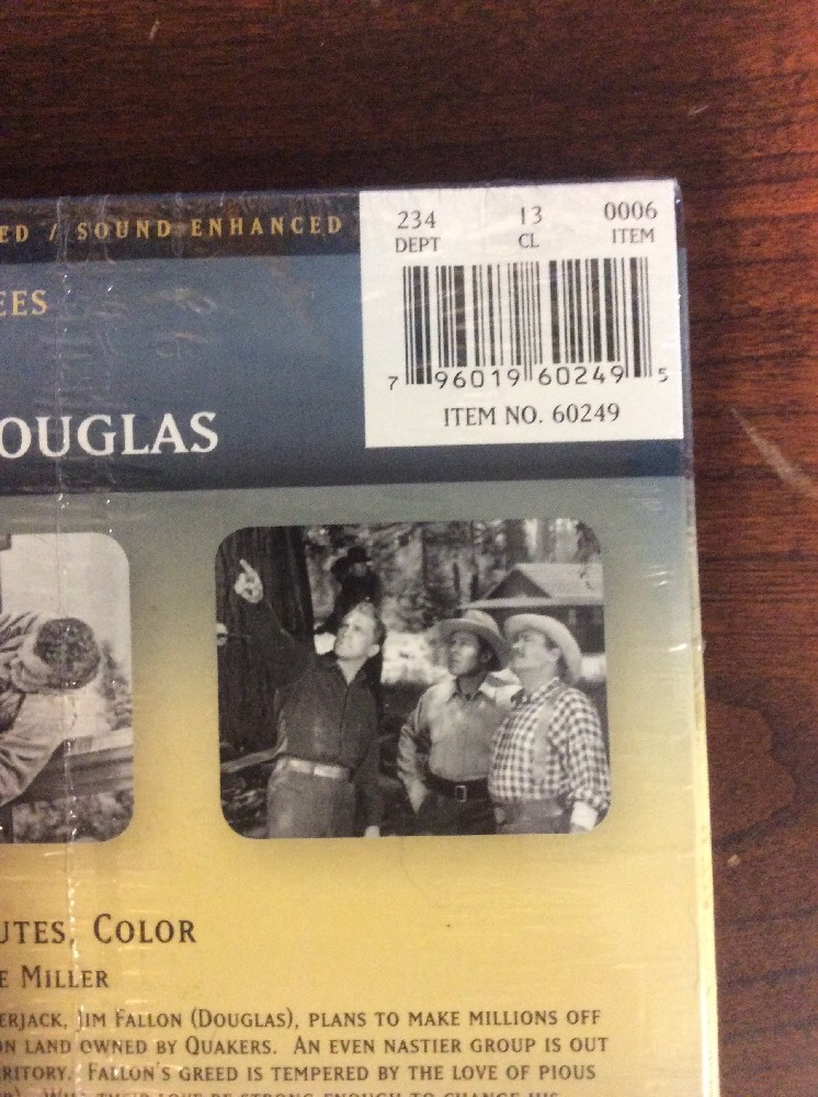 The Big Trees 1952 edition DVD 2004 Kirk Douglas Eve Miller - Image 5