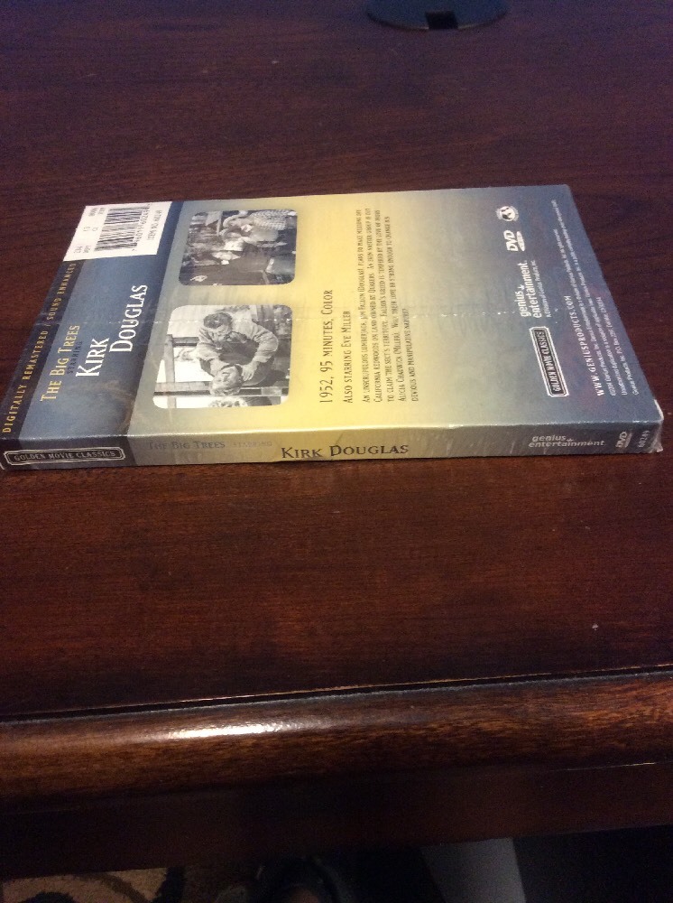 The Big Trees 1952 edition DVD 2004 Kirk Douglas Eve Miller - Image 9