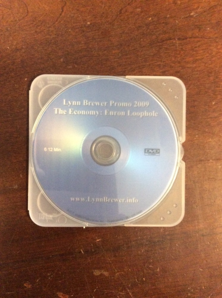 Lynn Brewer Promo 2009 The Economy : Enron Loophole - Image 9