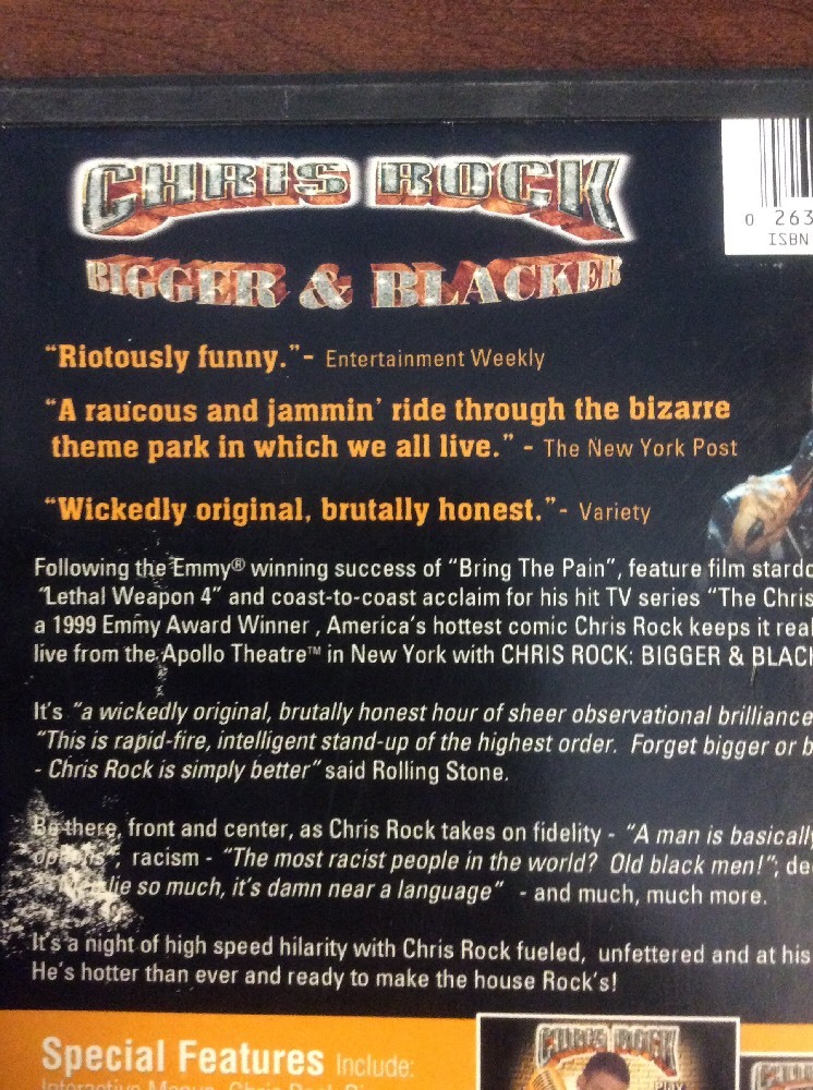 Bigger And Blacker (DVD, 2000) - Image 10