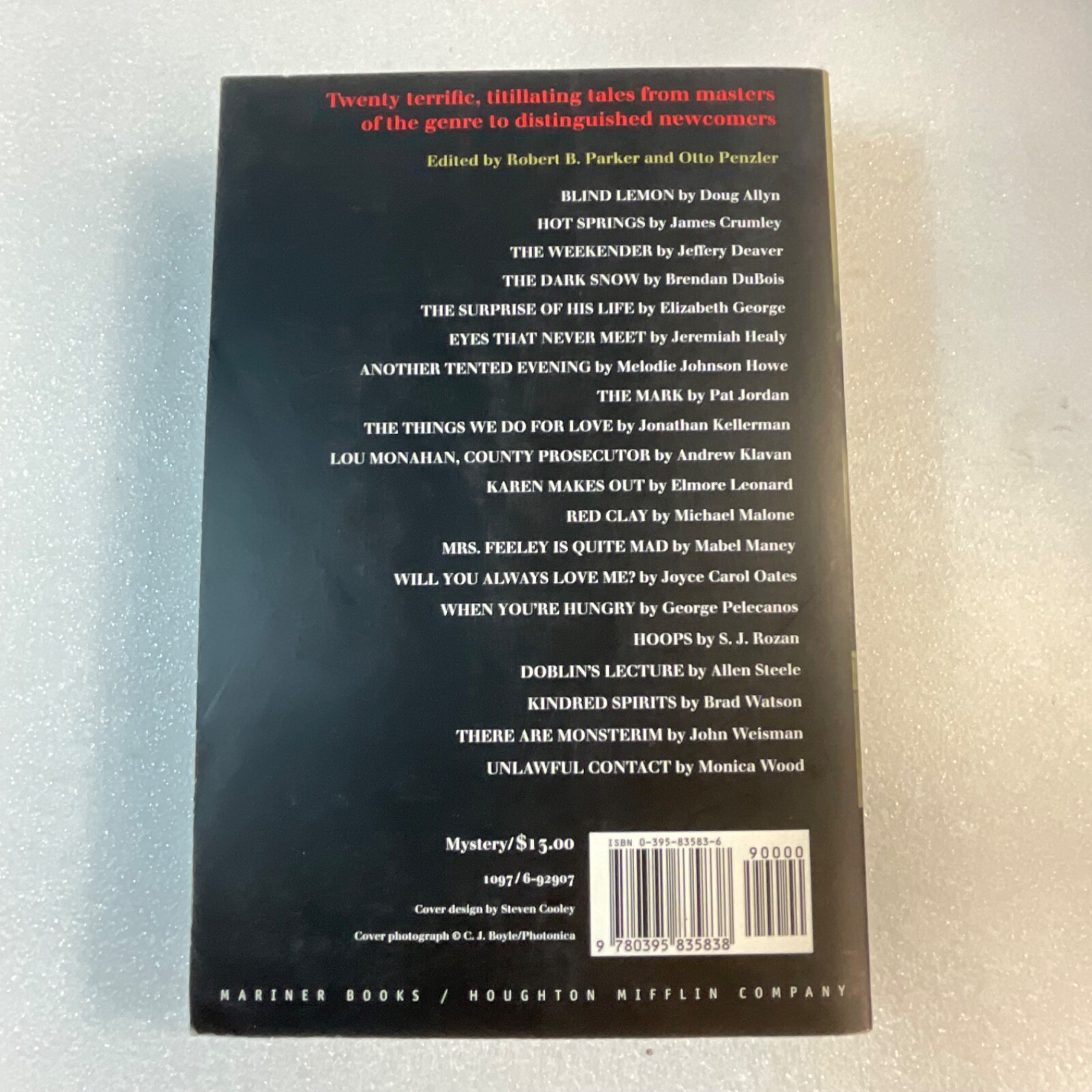 The Best American Mystery Stories 1997 PB Robert B Parker GnuReads - Image 2