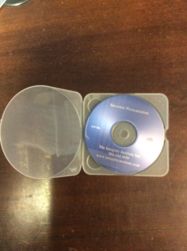 Investor Presentation The Integrity Institute Compact Disc UsedCDmusicCom - Image 2