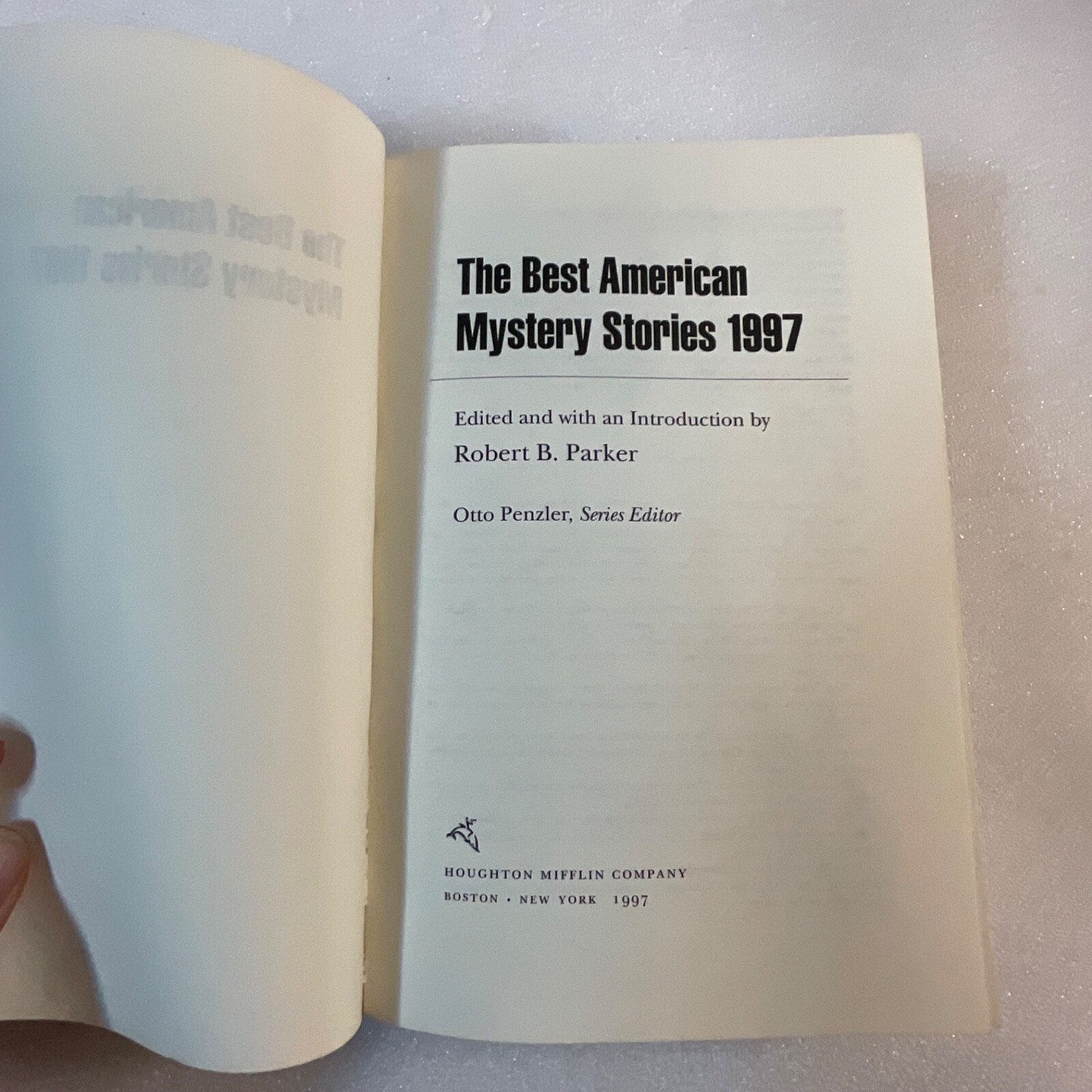 The Best American Mystery Stories 1997 PB Robert B Parker GnuReads - Image 9