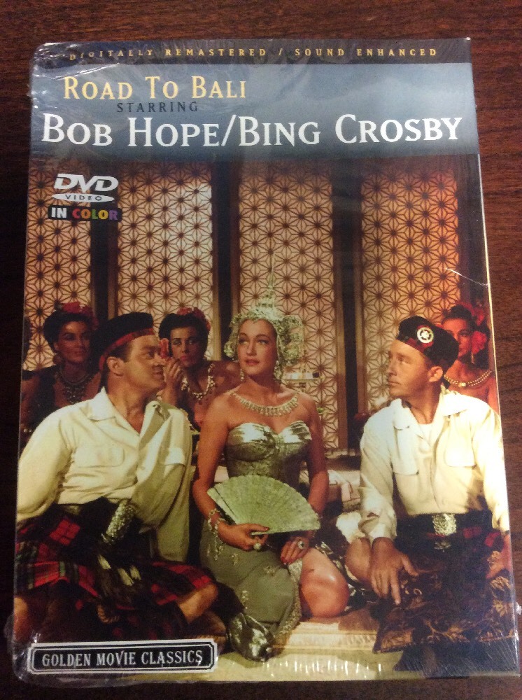 Road to Bali Starring Bob Hope/Bing Crosby/Dorothy Lamour 1952 Color(DVD, 2004) - Image 1