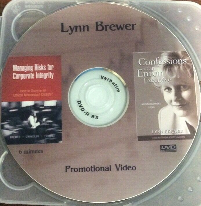 Lynn Brewer Promotion Disk for 2 Books DVD RecycledDVDcom - Image 1