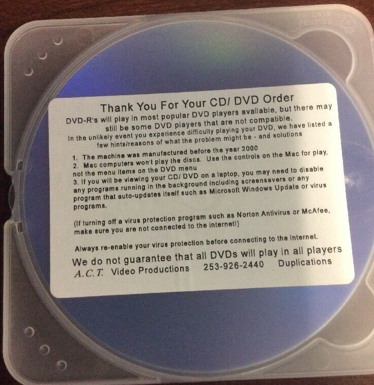 Lynn Brewer Promotion Disk for 2 Books DVD RecycledDVDcom - Image 4