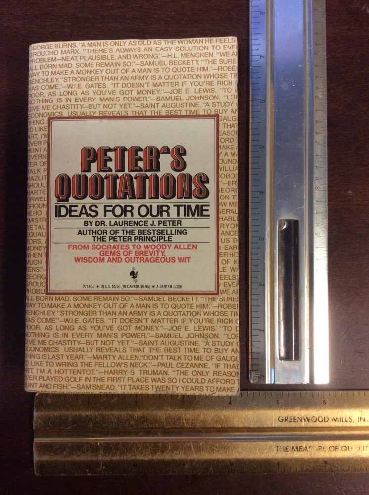 Peter's Quotations Ideas For Our Time 1987 SoftBack Dr Laurence J Peter - Image 4