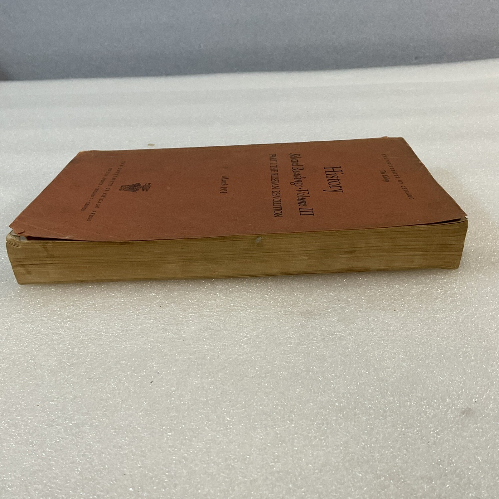 History Selected Readings Volume III 1951 Siftback No Back Cover BookGnu - Image 5