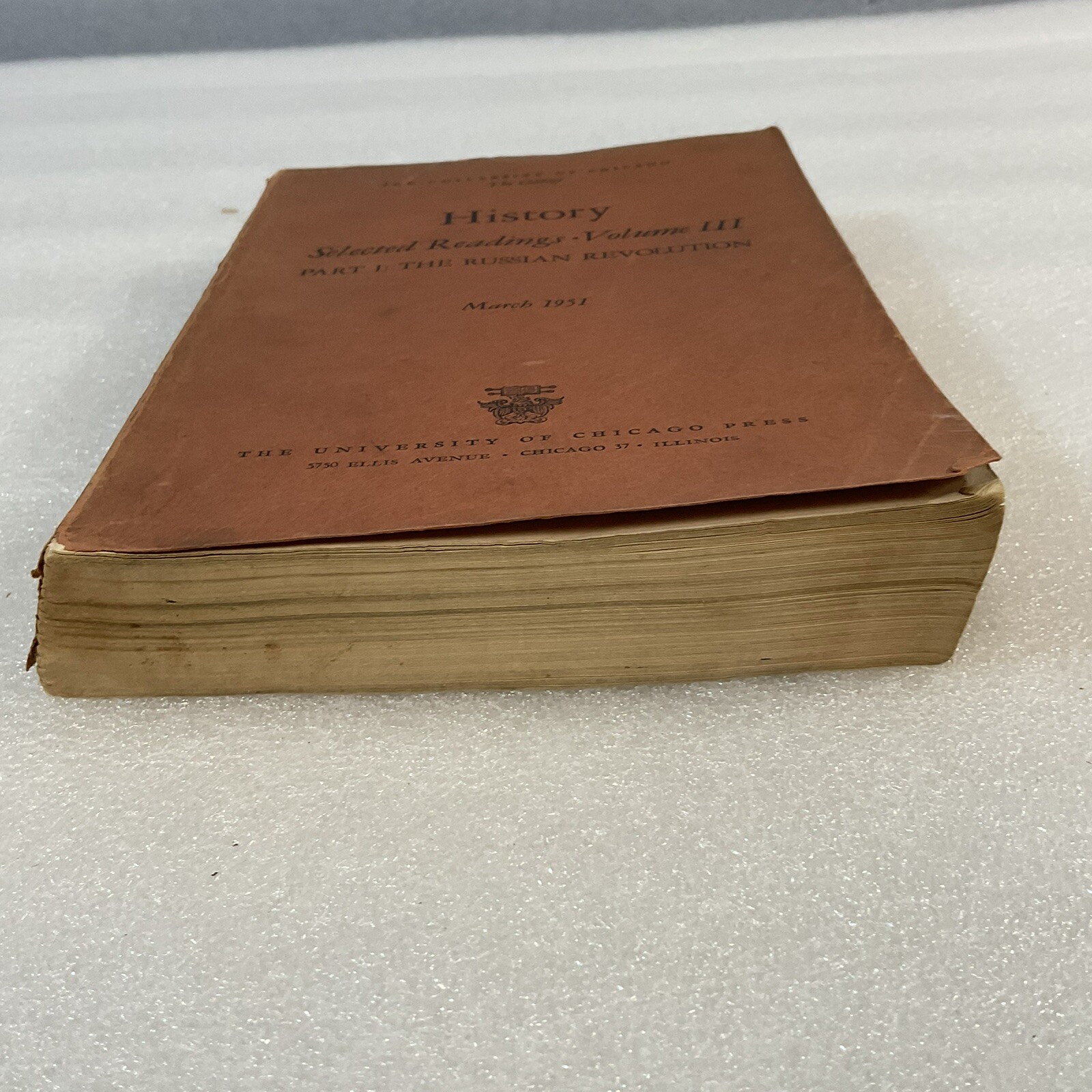 History Selected Readings Volume III 1951 Siftback No Back Cover BookGnu - Image 4
