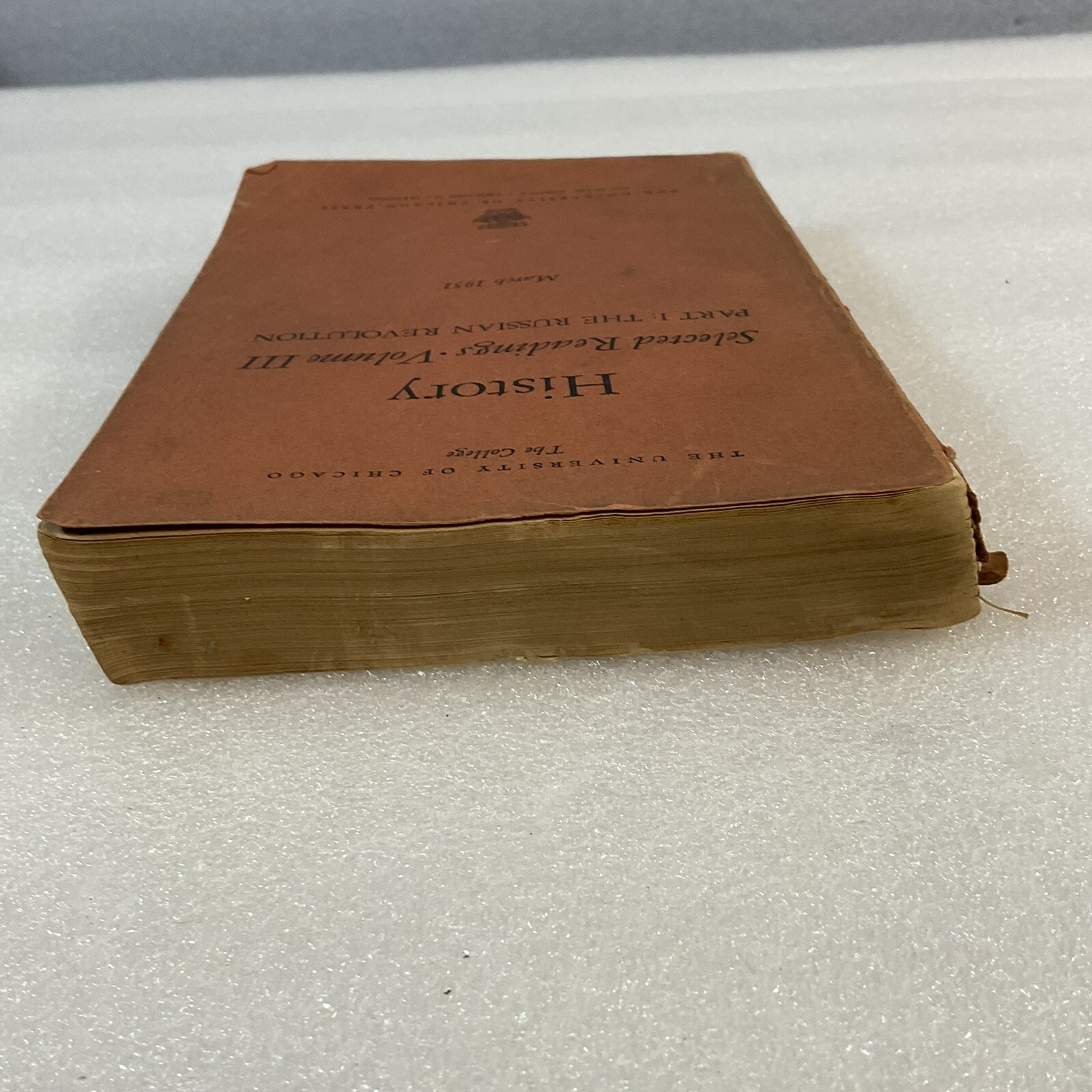 History Selected Readings Volume III 1951 Siftback No Back Cover BookGnu - Image 6