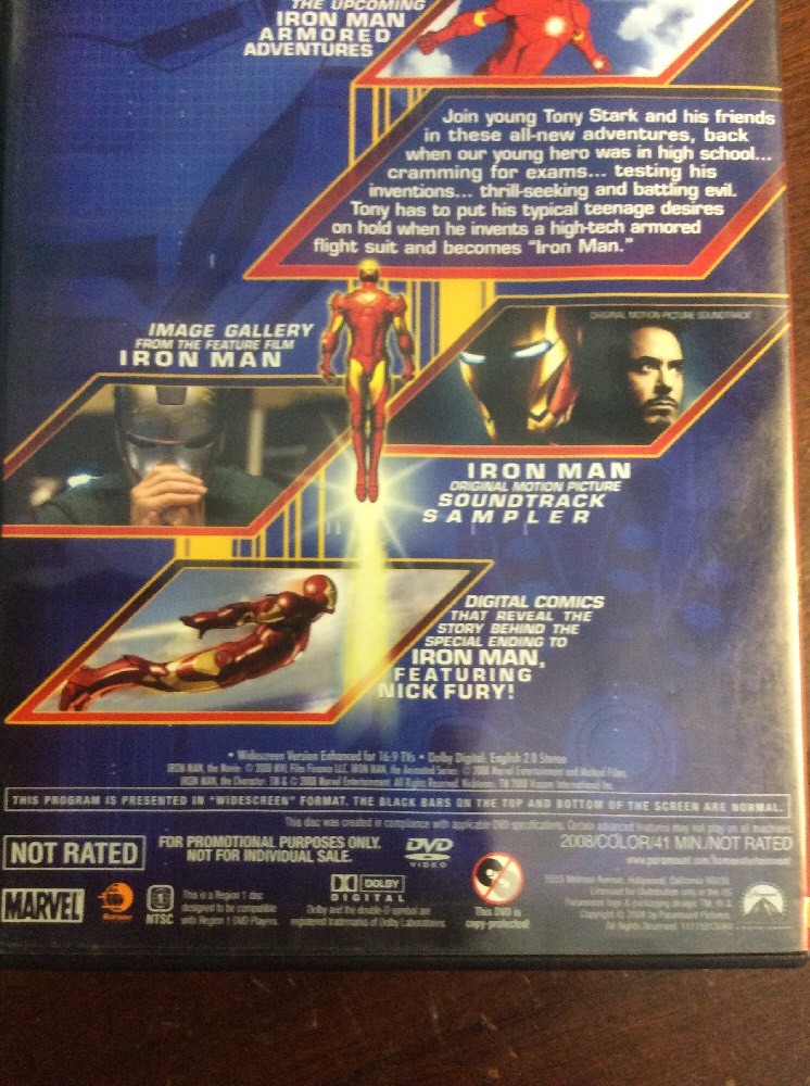 Iron Man Armored Adventures Digital Comics DVD (Widescreen Version, 2008) - Image 11