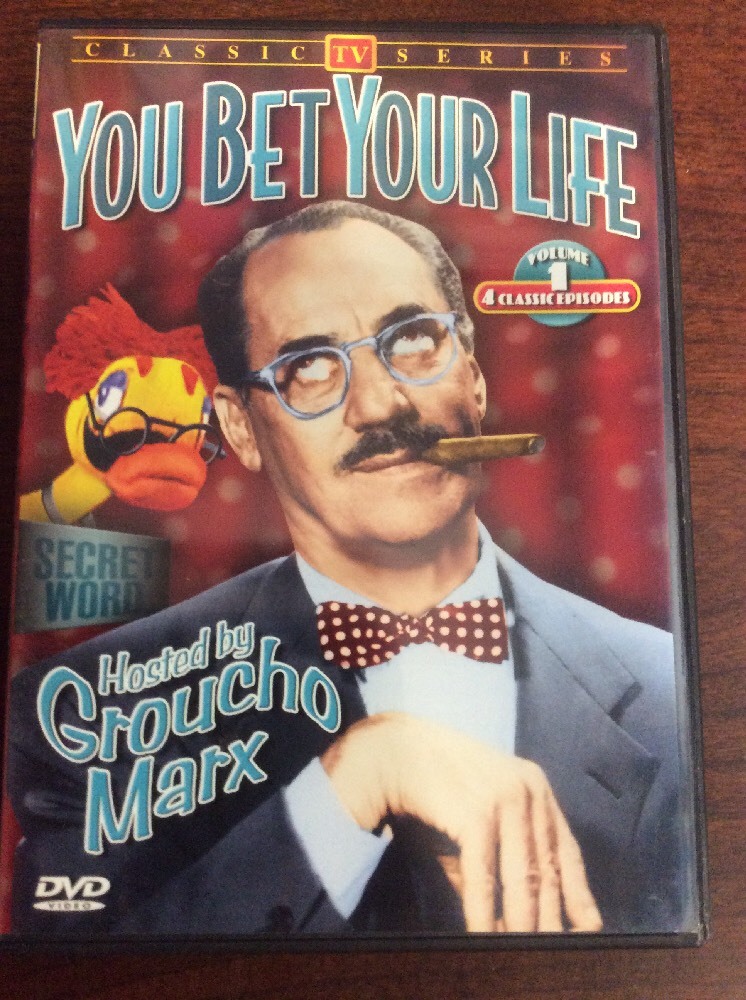 You Bet Your Life Vol 1 (DVD, 2004) Groucho Marx RecycledDVD.com - Image 1