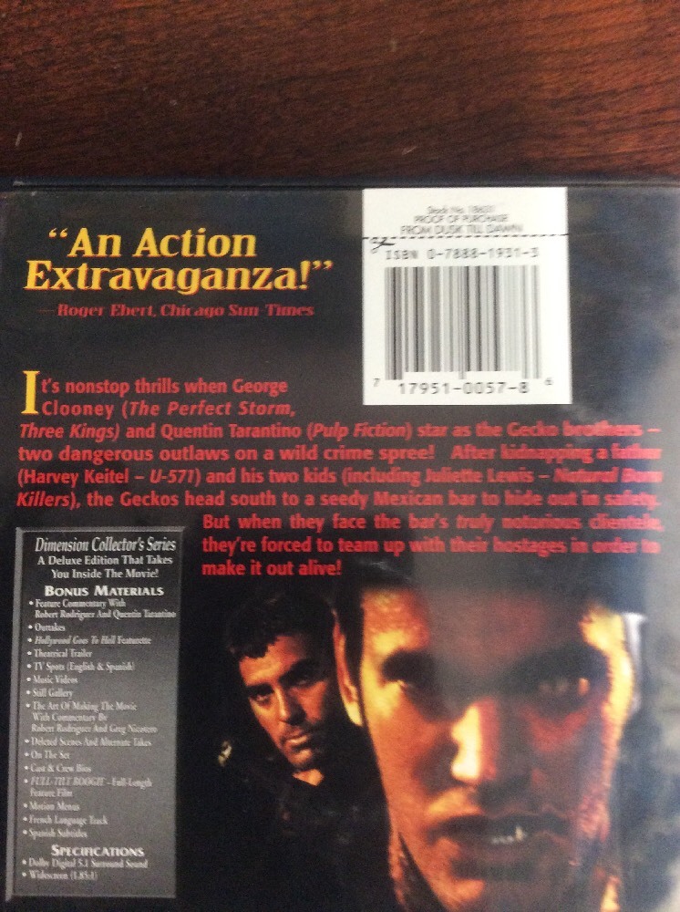 From Dusk Till Dawn (DVD, 2000, 2-Disc Set, Special Edition) - Image 3
