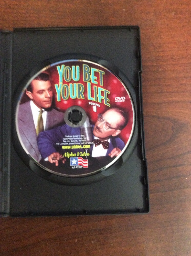 You Bet Your Life Vol 1 (DVD, 2004) Groucho Marx RecycledDVD.com - Image 8