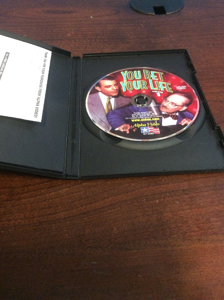 You Bet Your Life Vol 1 (DVD, 2004) Groucho Marx RecycledDVD.com - Image 9