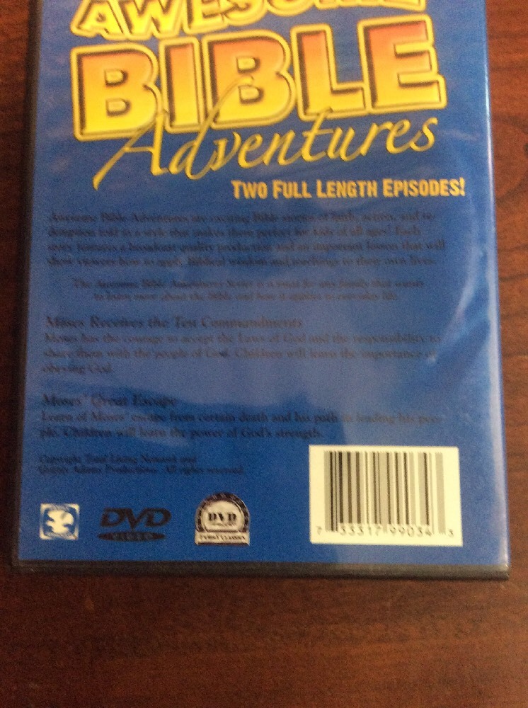Awesome Bible Adventures DVD 2 Pack Moses Receives The Ten Commandments - Image 5