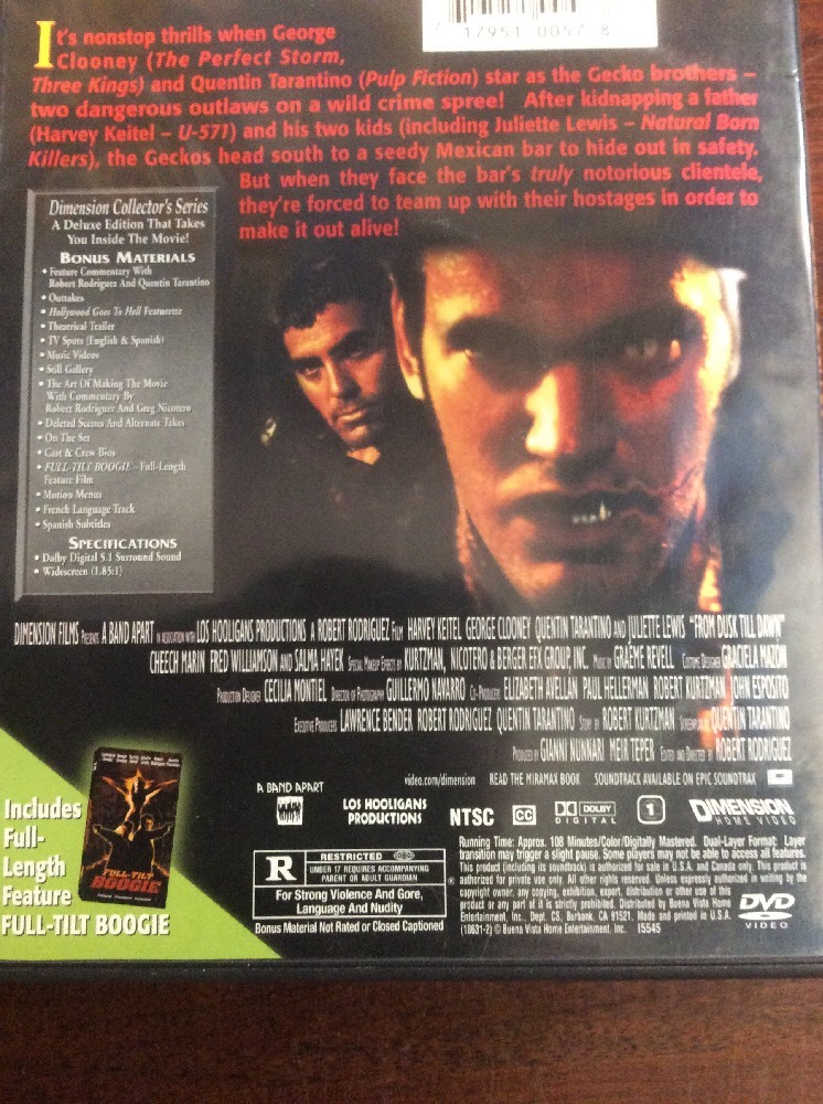 From Dusk Till Dawn (DVD, 2000, 2-Disc Set, Special Edition) - Image 5