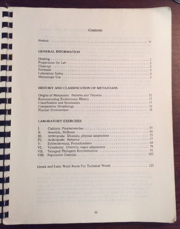 Laboratory Manual For Biological Sciences 1B UC Davis 1990 Falling, Grosberg - Image 5
