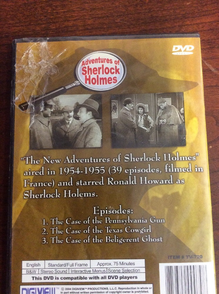 The Adventures of Sherlock Holmes - Vol. 2 (DVD, 2006) - Image 5