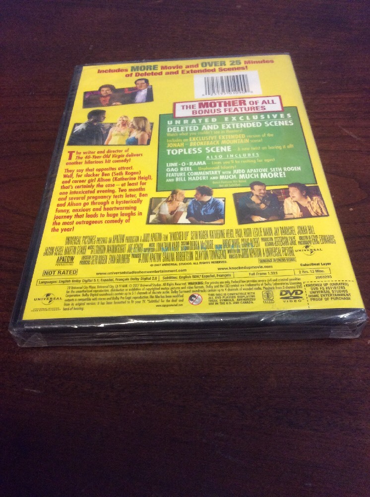Knocked Up (DVD, 2007, Unrated and Unprotected; Full Frame) - Image 5