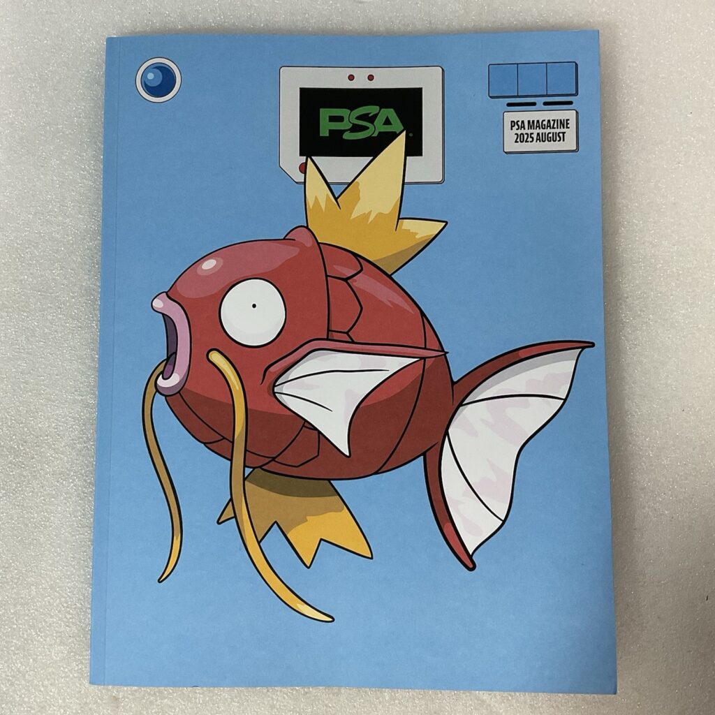 PSA Magazine August 2025 Vol.17 Magikarp Cover Pokémon Collectors Issue - Image 1