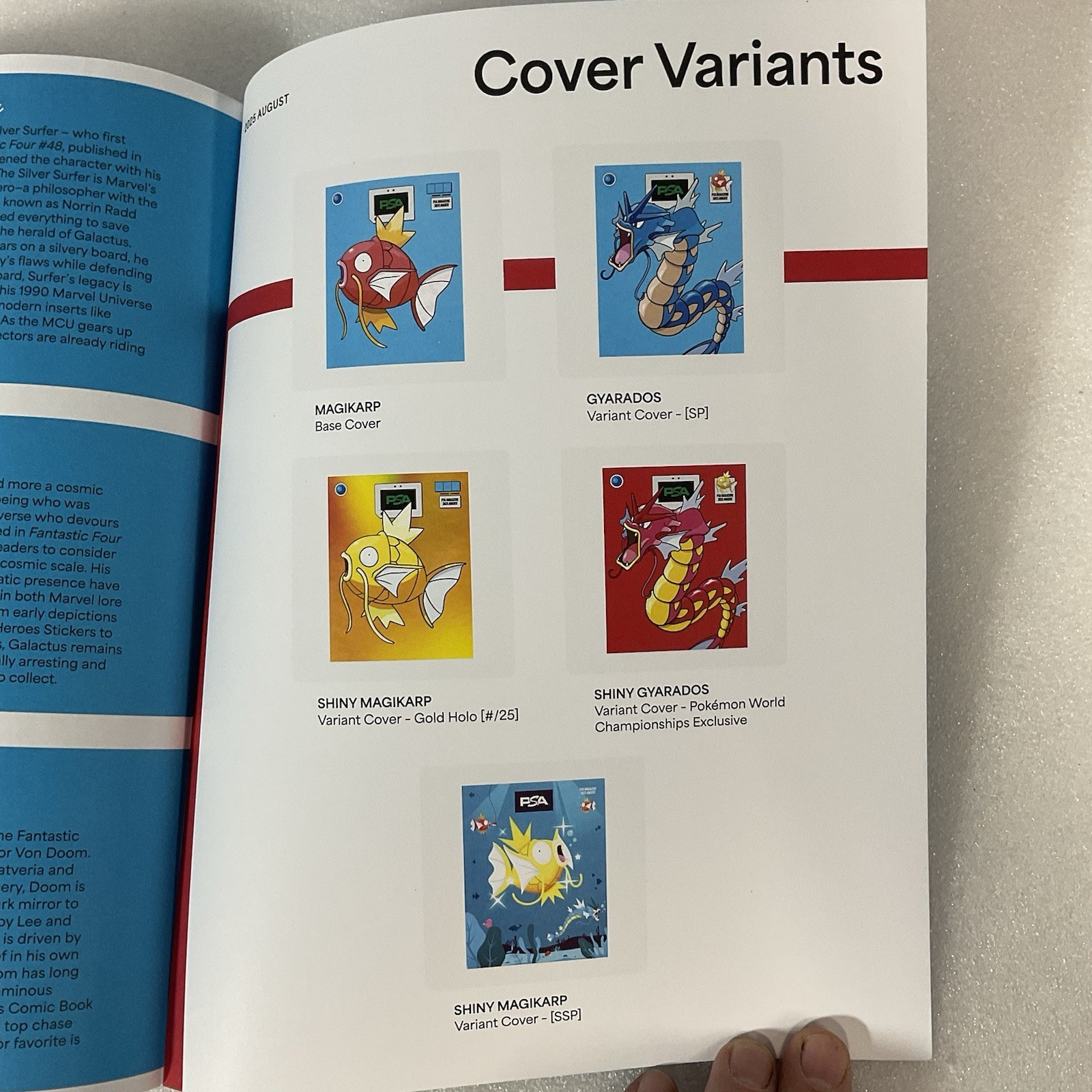 PSA Magazine August 2025 Vol.17 Magikarp Cover Pokémon Collectors Issue - Image 15