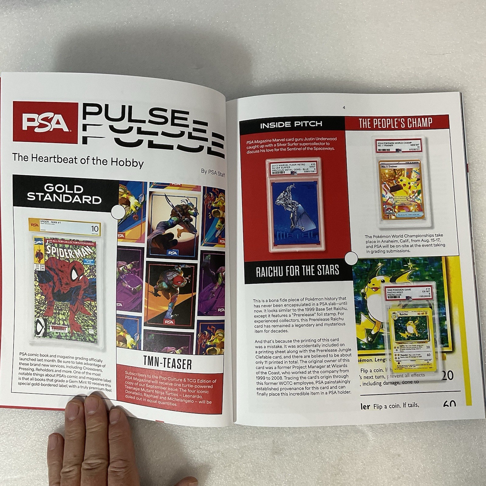 PSA Magazine August 2025 Vol.17 Magikarp Cover Pokémon Collectors Issue - Image 16