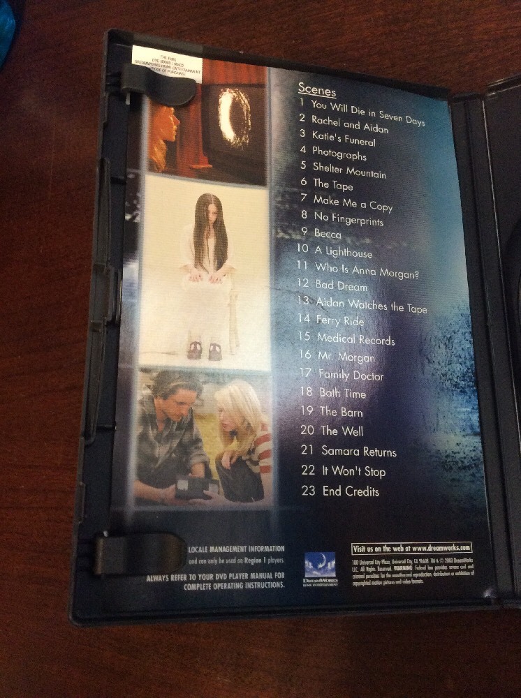 The Ring (DVD, 2003, Widescreen) With Naomi Watts RecycledDVD.com - Image 8