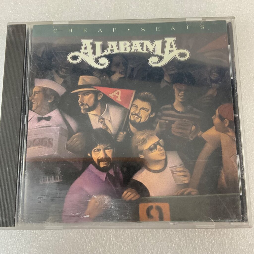 Alabama Cheap Seats Music CD 1993 RCA Country Album Angels Among Us - Image 1