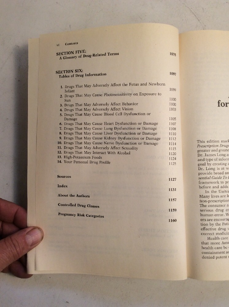 The Essential Guide to Prescription Drugs 1996 SB Book J Long and J Rybacki - Image 9