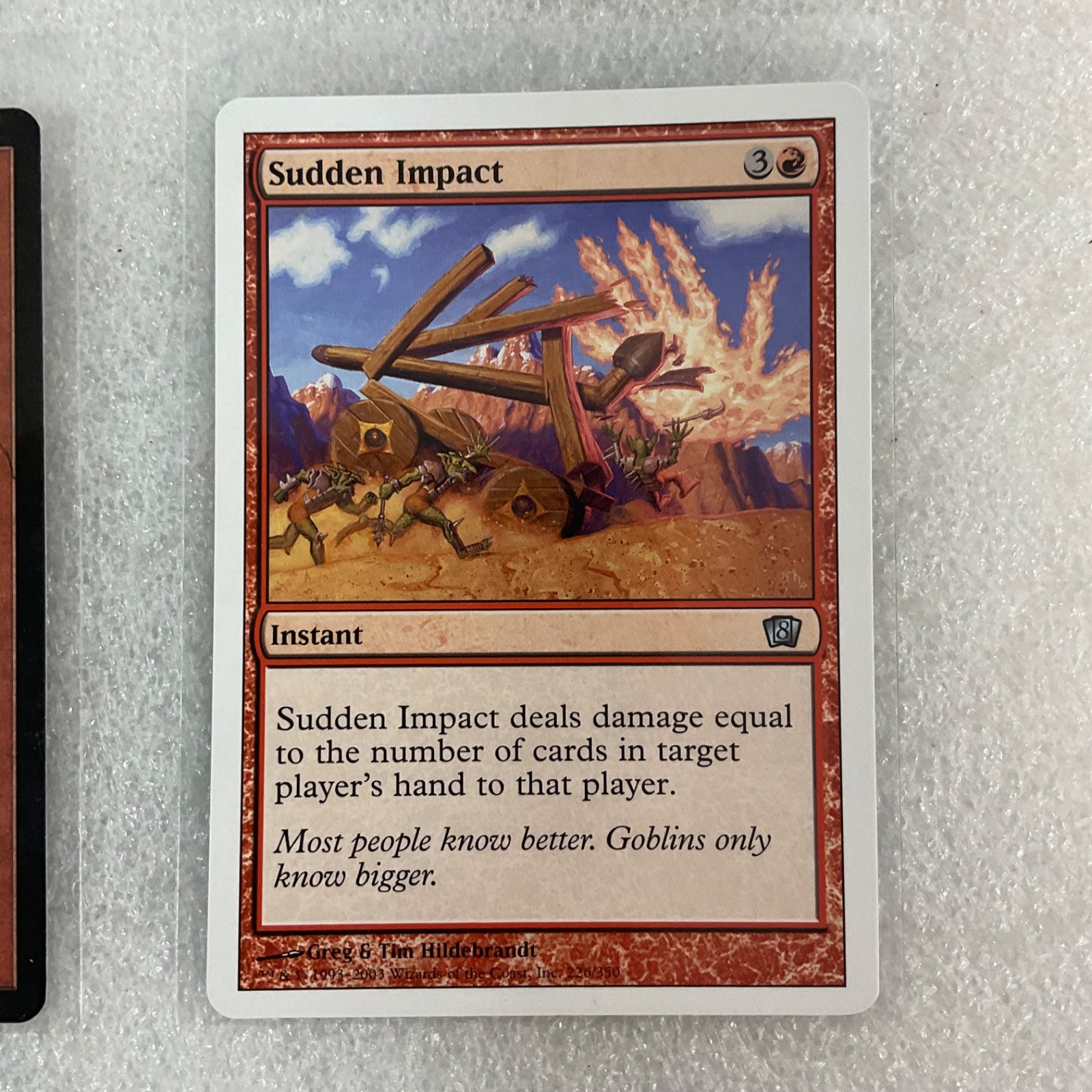 MTG 20 Card Red Lot Shatter Spitting Earth Stone Giant Mixed Sets - Image 21