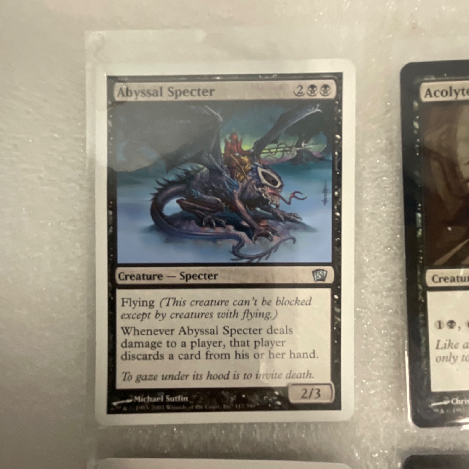 MTG 20 Card Black Lot Aether Snap Abyssal Specter Mixed Sets - Image 2