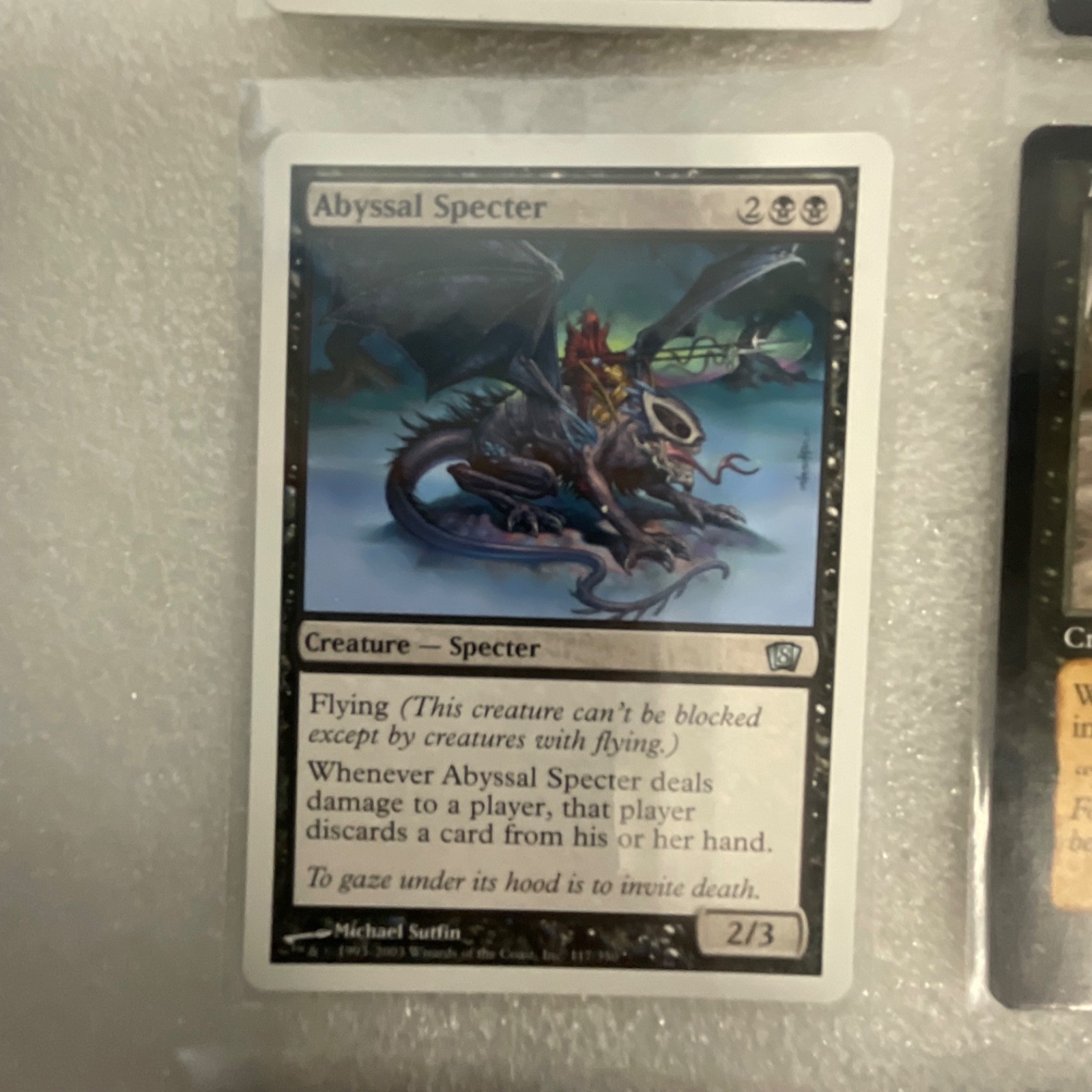 MTG 20 Card Black Lot Aether Snap Abyssal Specter Mixed Sets - Image 3