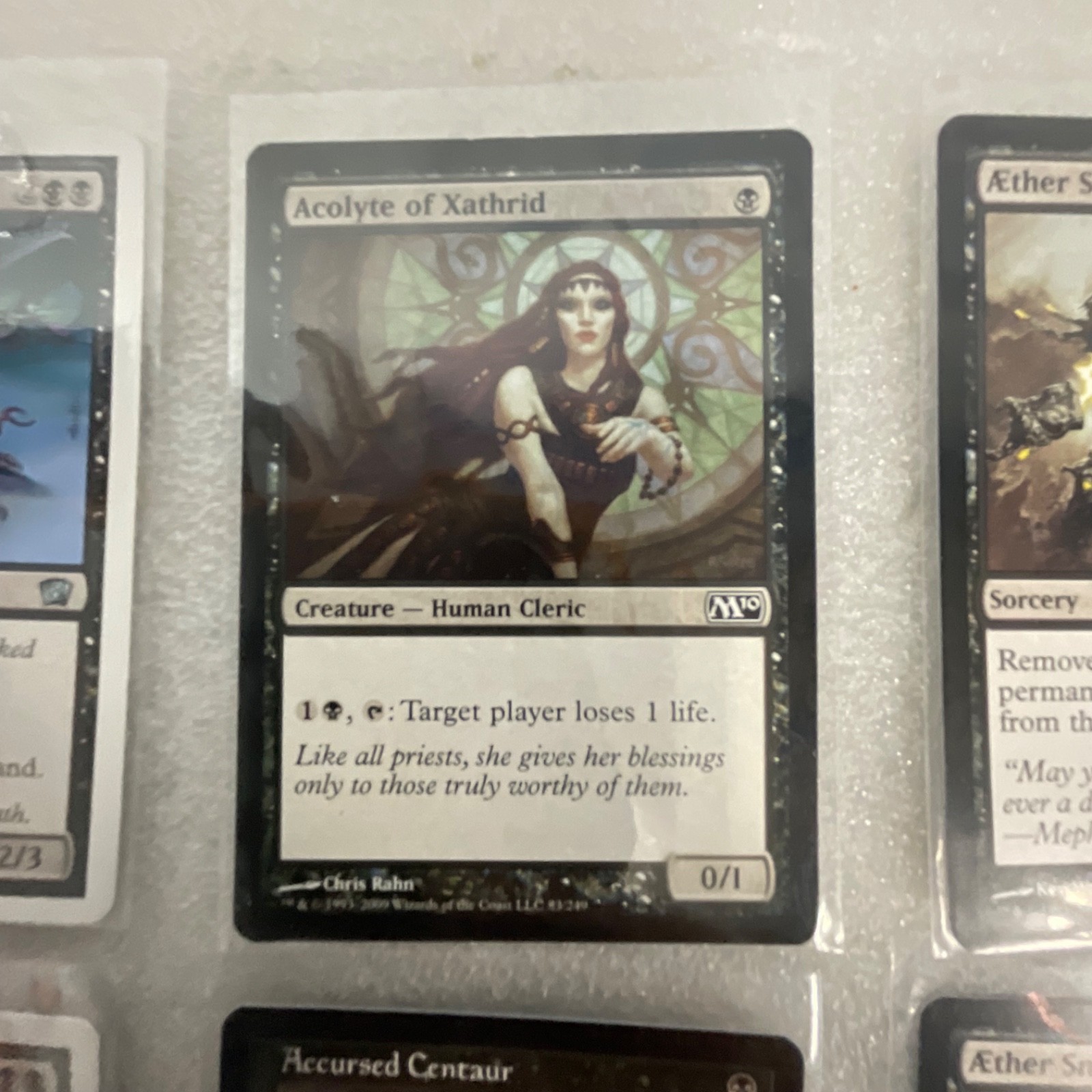MTG 20 Card Black Lot Aether Snap Abyssal Specter Mixed Sets - Image 9