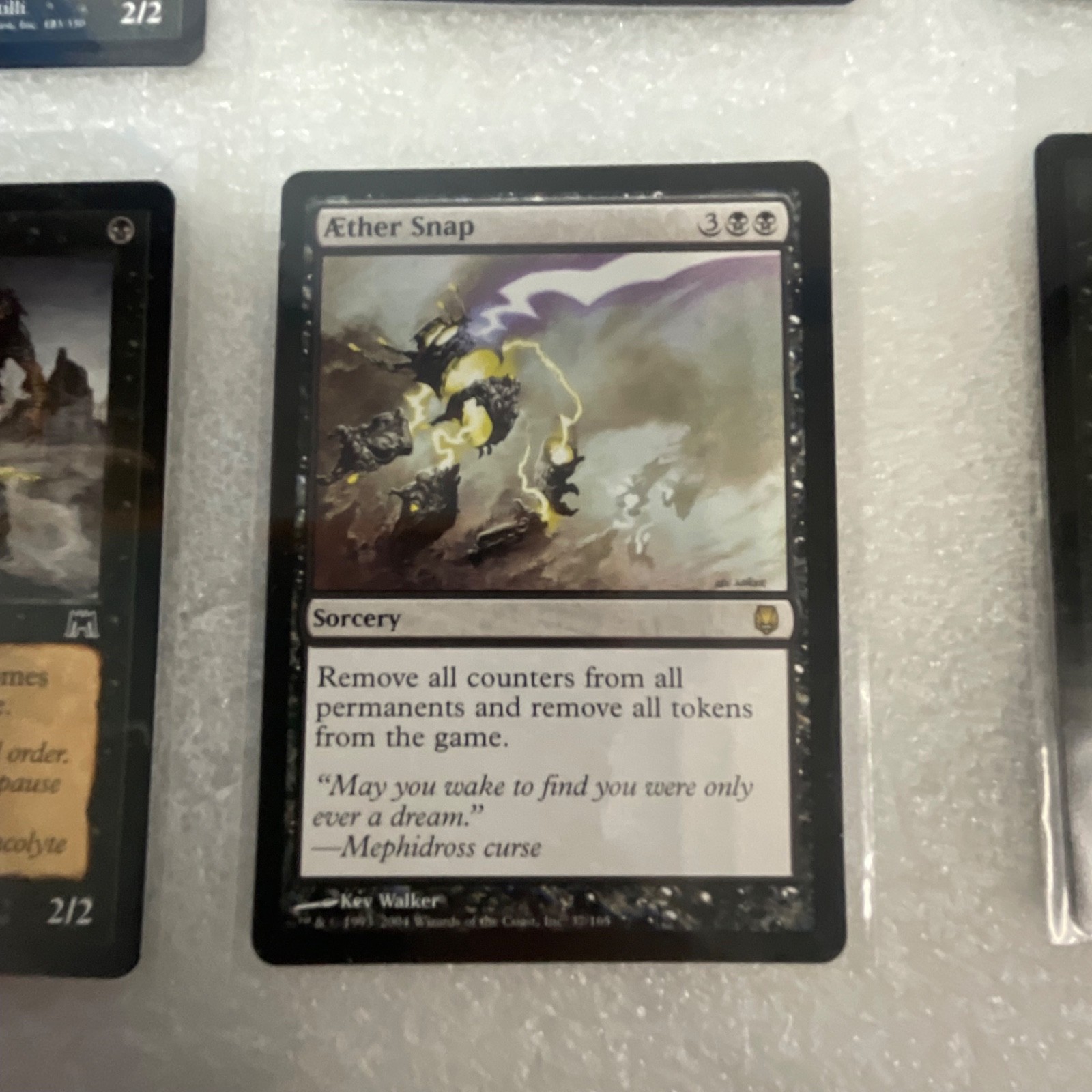 MTG 20 Card Black Lot Aether Snap Abyssal Specter Mixed Sets - Image 13
